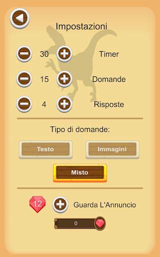 Dinosauri Quiz screenshot 11
