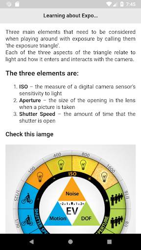 Photography for Beginners screenshot 1