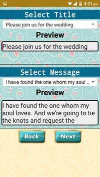 Wedding Invitation Cards Maker Marriage Card App screenshot 3