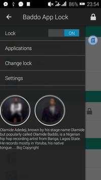 Baddo App Lock 1 تصوير الشاشة