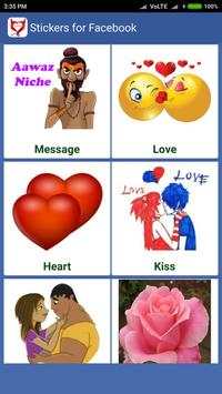 Stickers for Facebook screenshot 2
