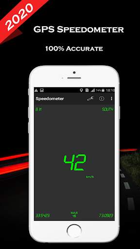 GPS Speedometer 2020: Simple car speedometer स्क्रीनशॉट 4