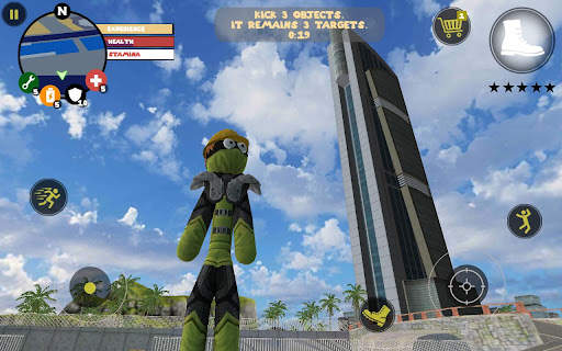 Stickman Rope Hero screenshot 14