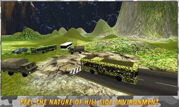 Army Bus Driver Hill Climb screenshot 3