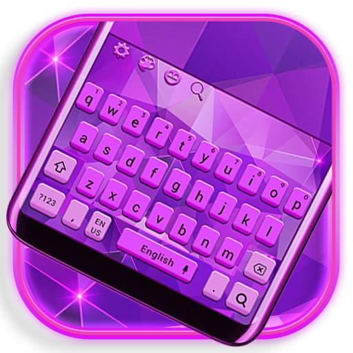 Business Purple Keyboard 10001003