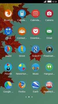 Dry Leaf C Launcher Theme screenshot 3