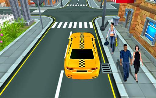 City Taxi Driving 3D screenshot 10
