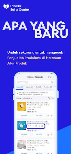 Lazada Seller Center screenshot 2