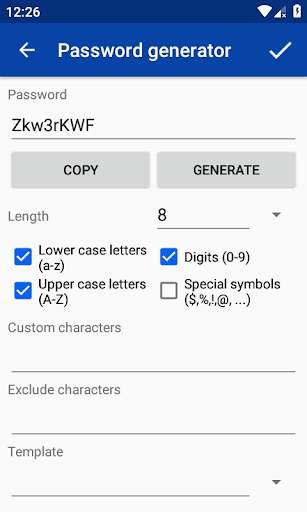 Password Manager XP screenshot 3