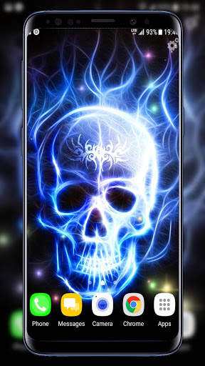 Skull Live Wallpaper screenshot 5