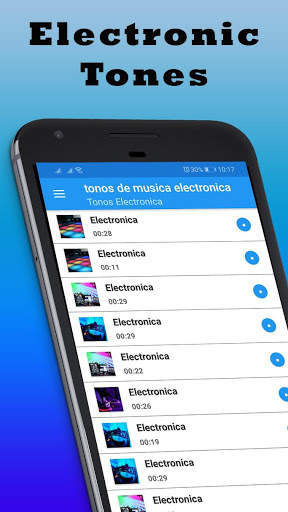 Free Electronic Music Ringtones screenshot 1