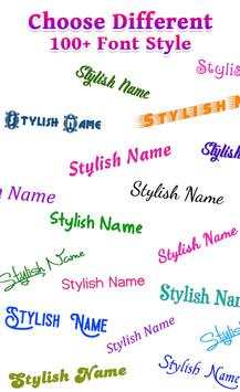 Stylish Name Maker Name On Pics скриншот 3