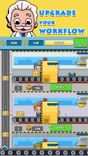 Factory Tycoon:Cash Manager Empire Simulator screenshot 4