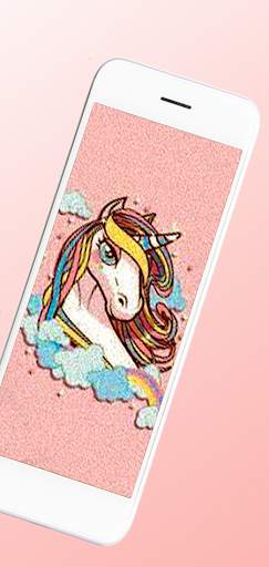 Little Pony Unicorn Background💝 screenshot 3