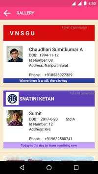 Fake aadhar Card ID  Generator screenshot 4