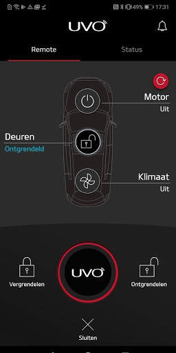 Kia UVO screenshot 1