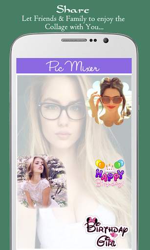 Pic Mix   Love Photo Collage Maker  Picmix Blender screenshot 9