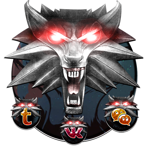 Angry Wolf Theme icon