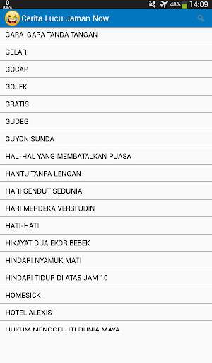 1000  Cerita Lucu Jaman Now screenshot 9