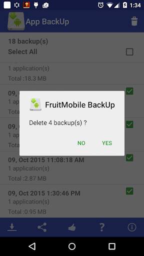 App Backup Lite screenshot 6