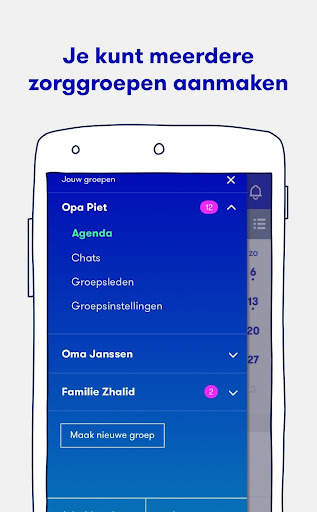 Fello – gratis familie agenda voor mantelzorgers screenshot 8