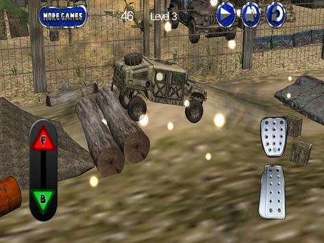Military car off road 3d screenshot 6