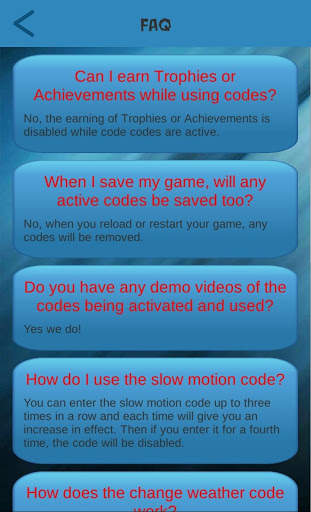 Grand Gangster Codes screenshot 4