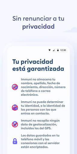 Immuni screenshot 4