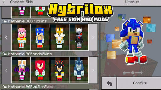 Sonic Skin ⚡Dash For MINECRAFT PE screenshot 5