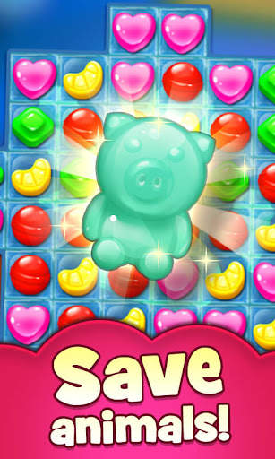 Crazy Candy Fever-Match 3 Game screenshot 1