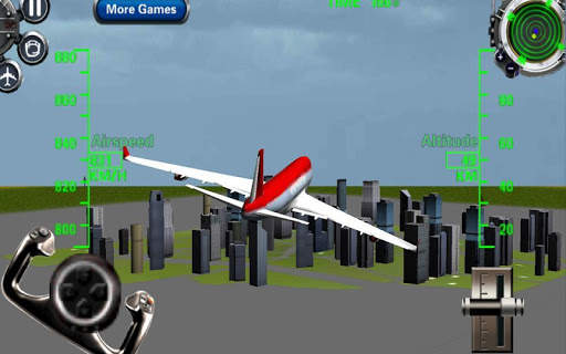 3D Airplane flight simulator 2 screenshot 1