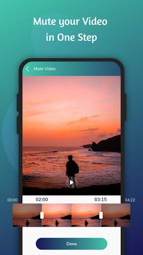 Video Audio Edit: Mute, Add & Mix Sound to Video screenshot 2