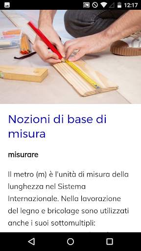 Corso di Falegnameria screenshot 2