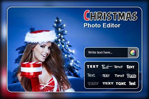 Christmas Photo Editor screenshot 1