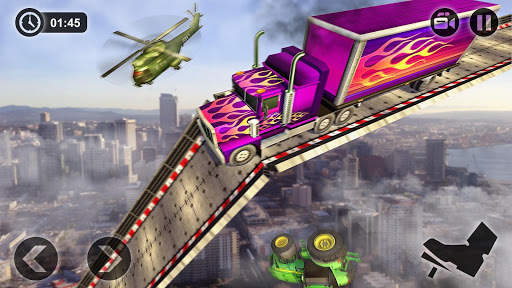 Mega Ramp Transform Racing: Impossible Stunts 3D screenshot 14