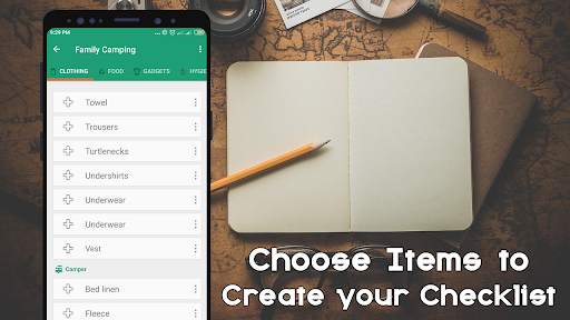 Simple Travel Packing List App screenshot 4