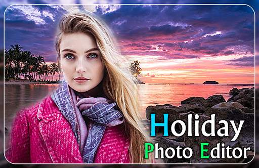 Holiday Photo editor - holiday photo frames screenshot 1