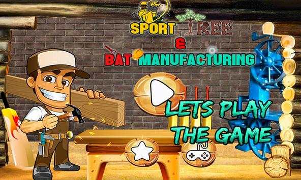 Cricket Bat Making Factory Game screenshot 11