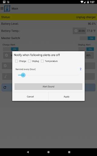 Battery Alert 40-80 Lite screenshot 14