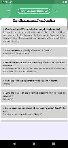 Class 11 Physics Notes 7 تصوير الشاشة