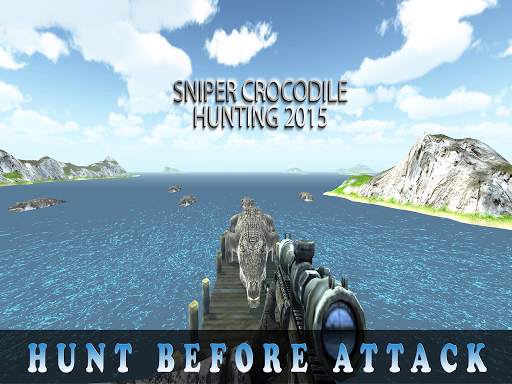 Sniper Crocodile Hunting 2015 screenshot 15