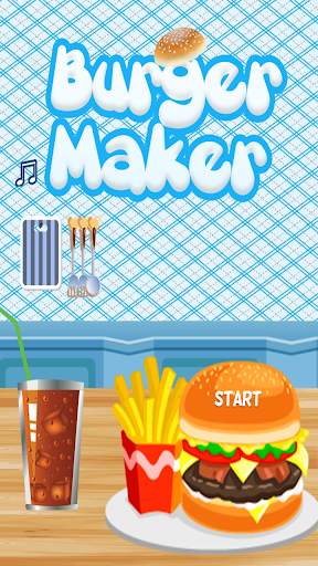 My Fun Burger Maker Cooking Game screenshot 1