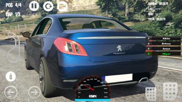 Car Racing Peugeot Game screenshot 2