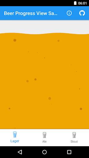 BeerProgressView Demo screenshot 1