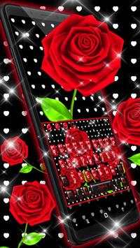 Red Rose Keyboard screenshot 1