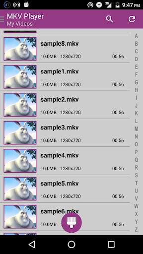 MKV Player screenshot 1