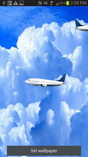 Live Airplanes Wallpaper screenshot 1