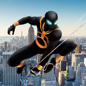 Rope Shadow Hero - Amazing Stickman Spider Fight icon