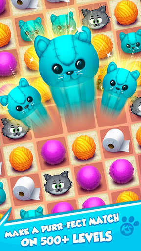 Kitty Snatch - Match 3 ft. Cats of Instagram game screenshot 4