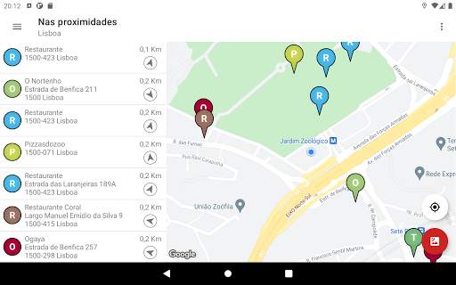 Localizador de restaurantes screenshot 5